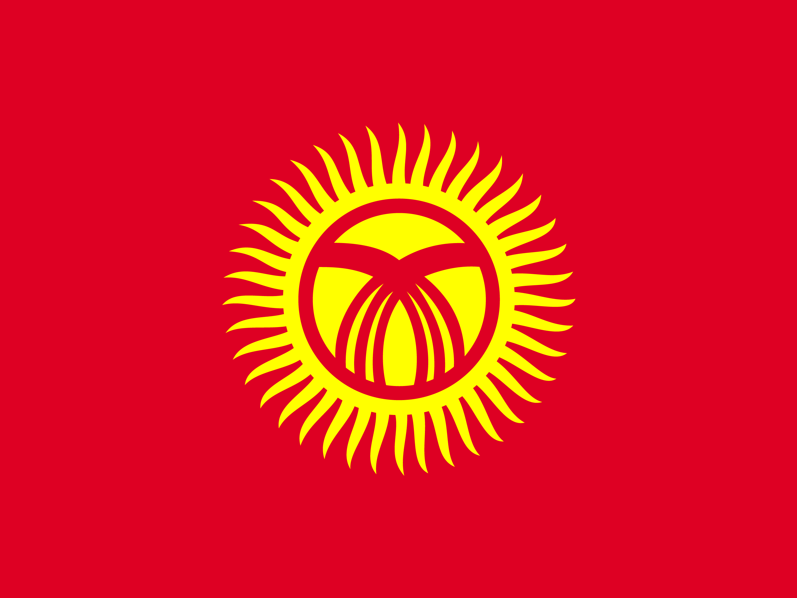 پرچم قرقیزستان