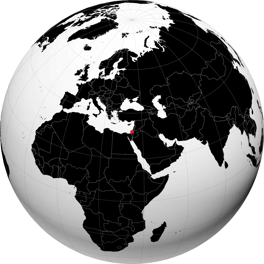 اشدود روی کره زمین