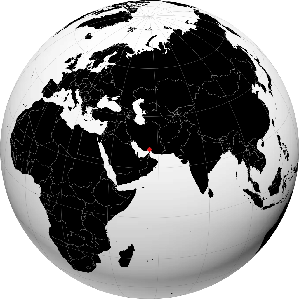 بندرعباس روی کره زمین