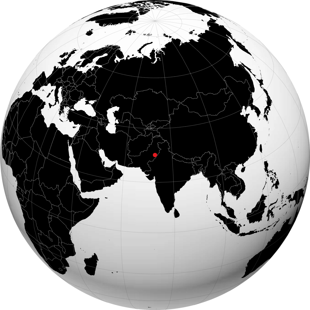 بوریوالا روی کره زمین