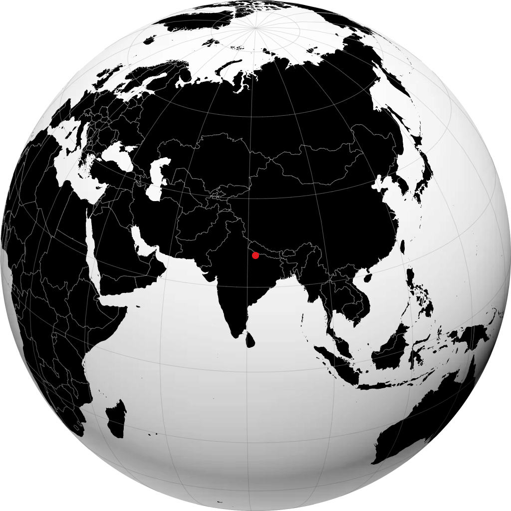 گوندا روی کره زمین
