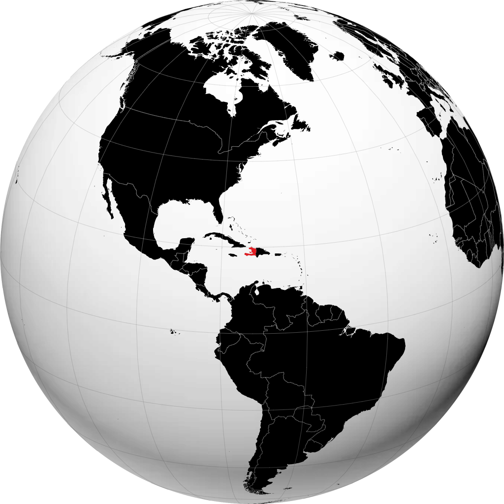 هائیتی روی کره زمین