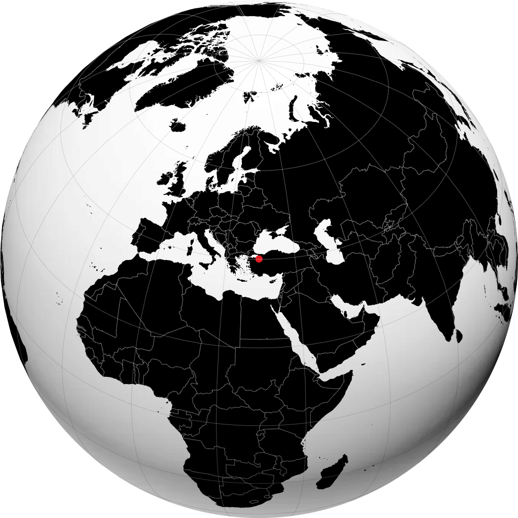 اینگول روی کره زمین