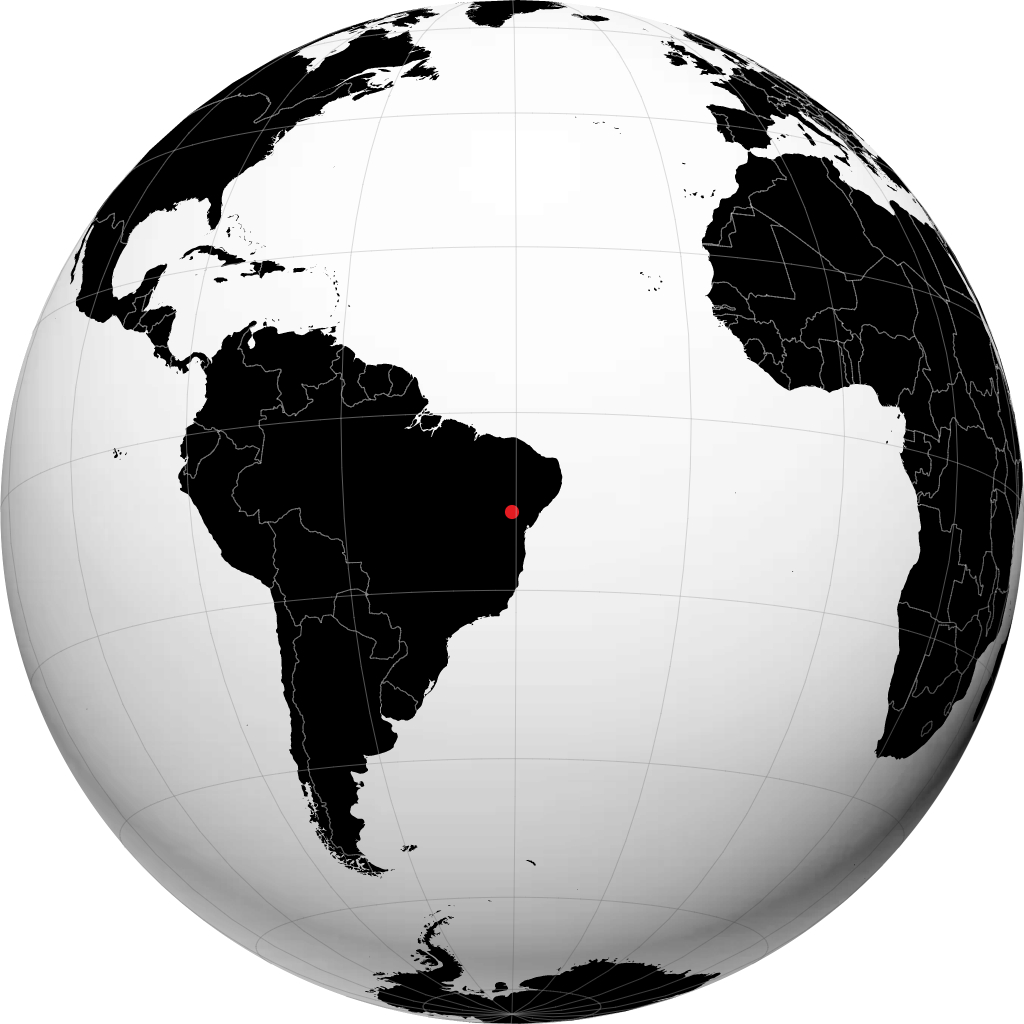 جاکوبینا روی کره زمین