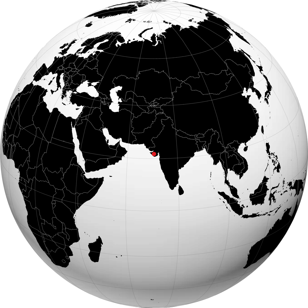 جتپور روی کره زمین