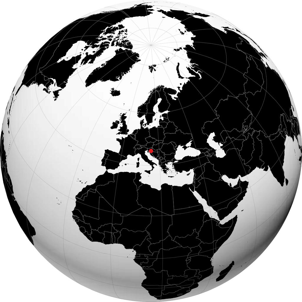 کارلوواک روی کره زمین