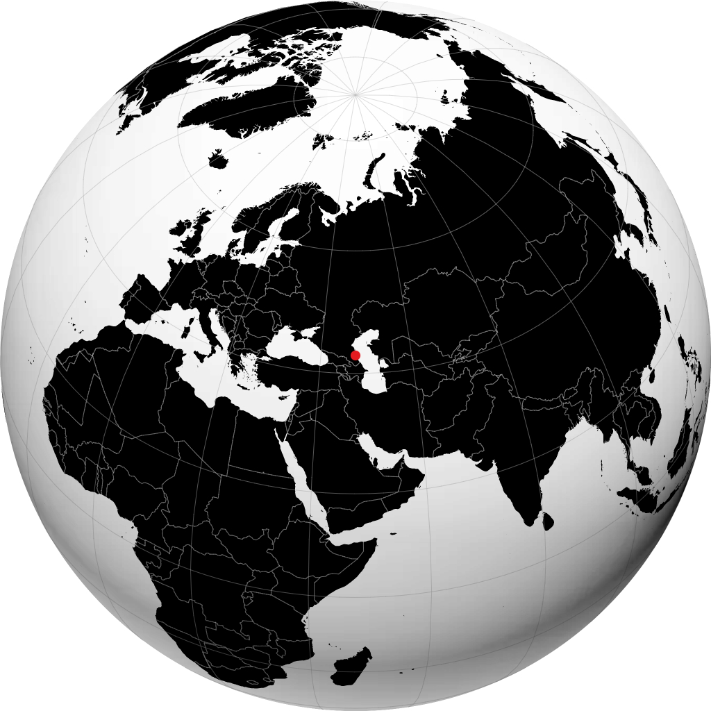 کاسپیسک روی کره زمین
