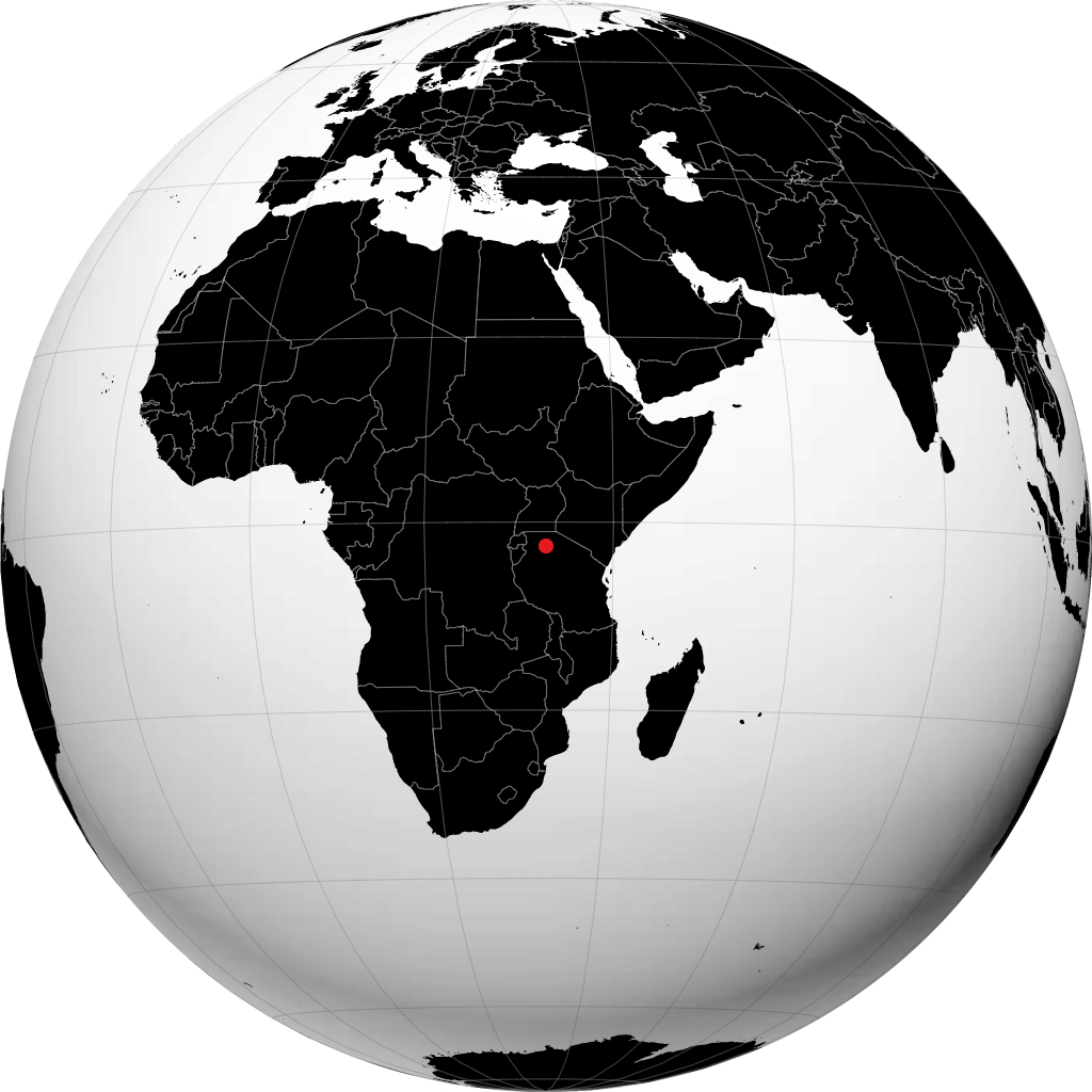 Mwanza روی کره زمین