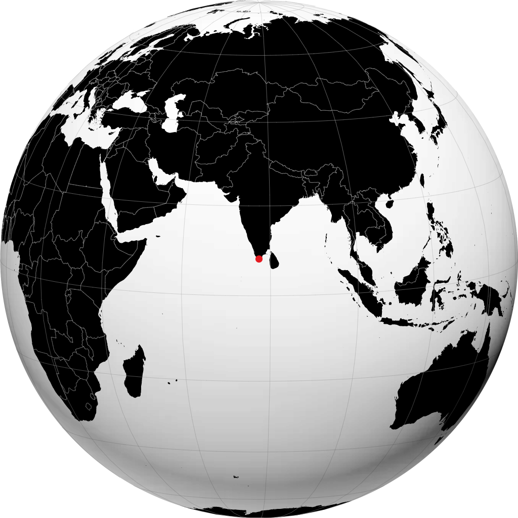 ناگرکویل روی کره زمین