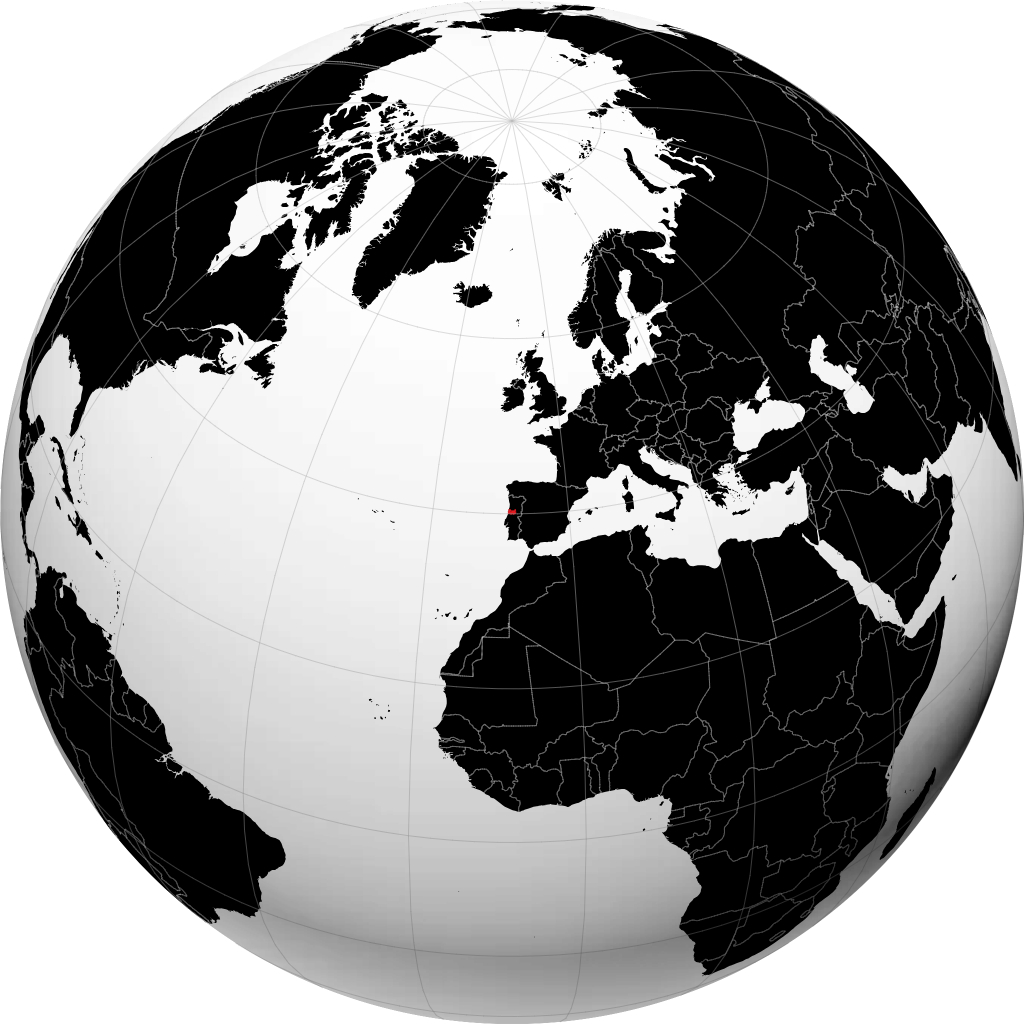 ناحیه کویمبرا روی کره زمین