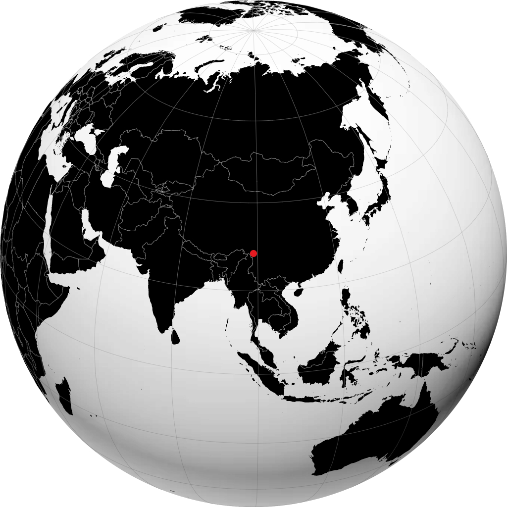 شنگپینگ روی کره زمین