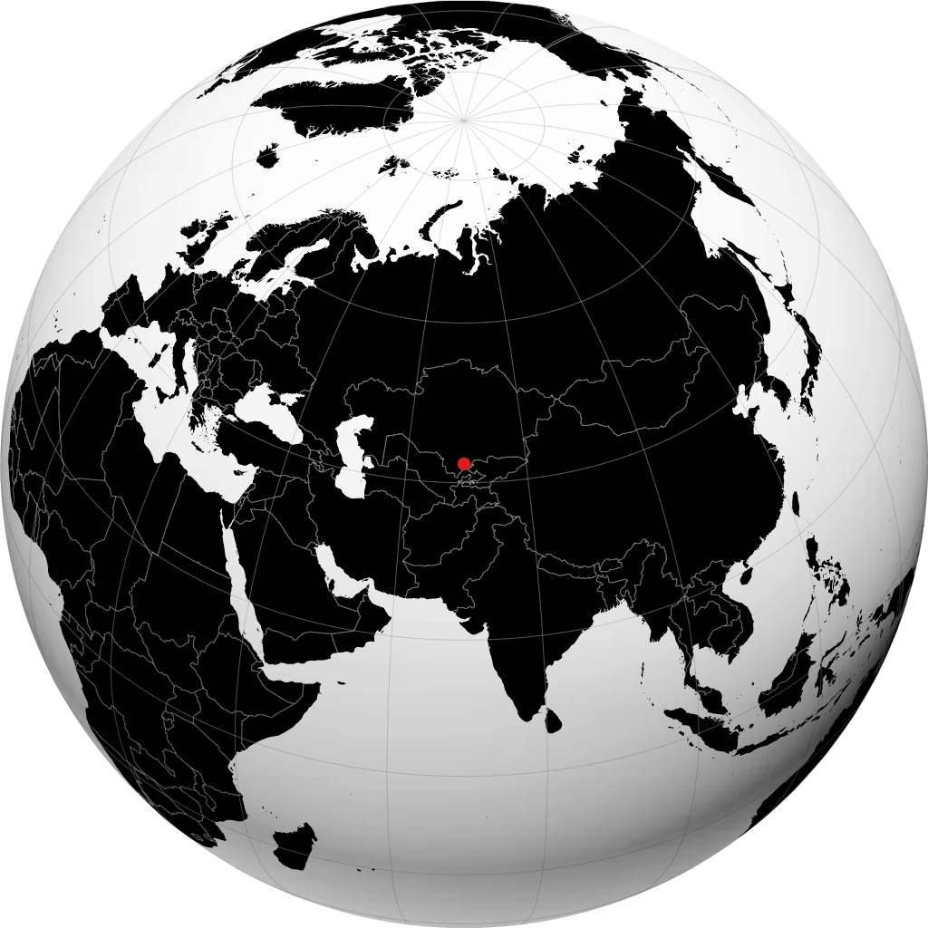 شیمکند روی کره زمین
