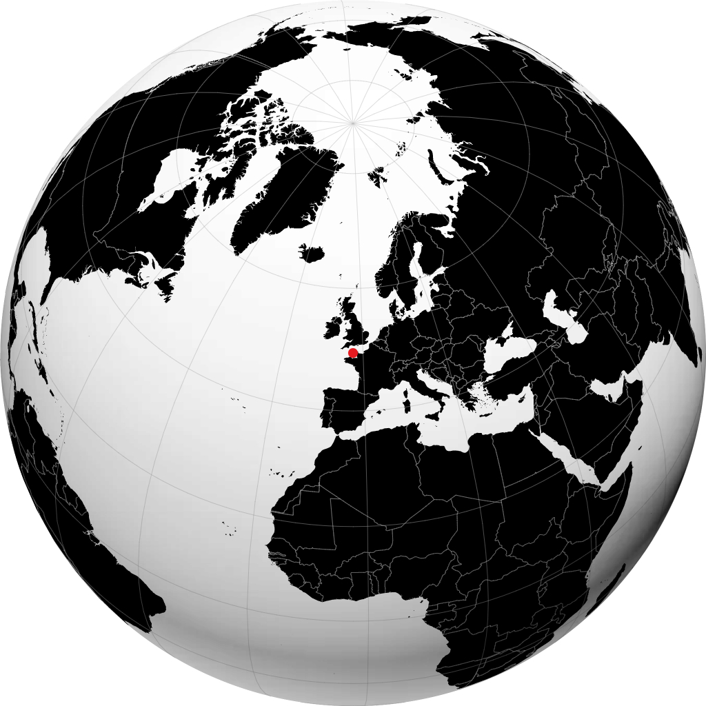 سنت پیتر پورت روی کره زمین