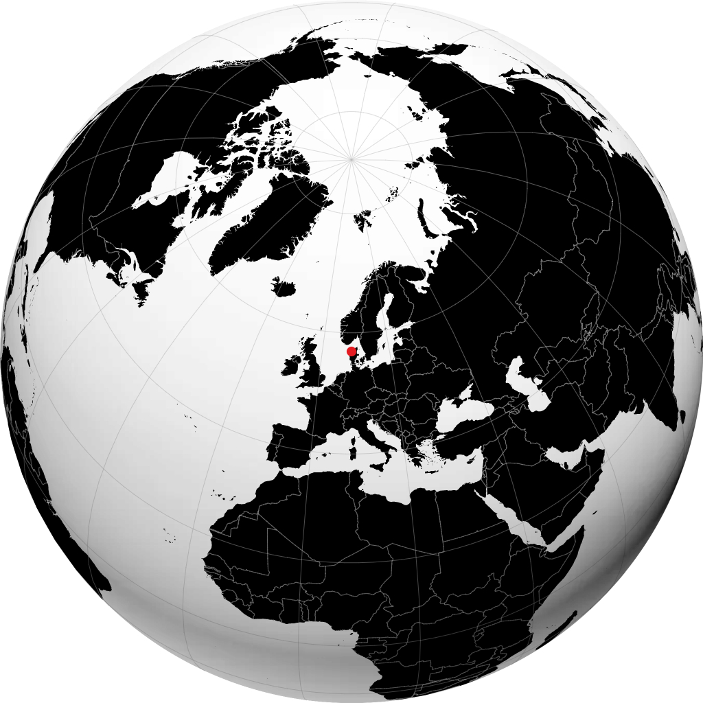 تیستد روی کره زمین