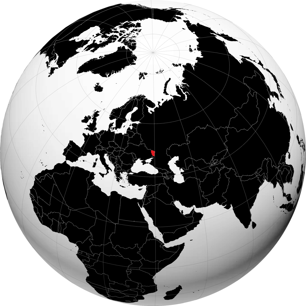 استان لوهانسک روی کره زمین