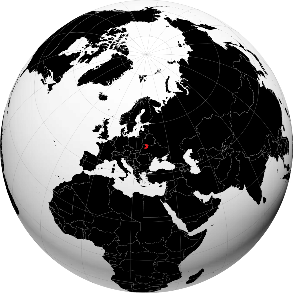 استان ریونن روی کره زمین